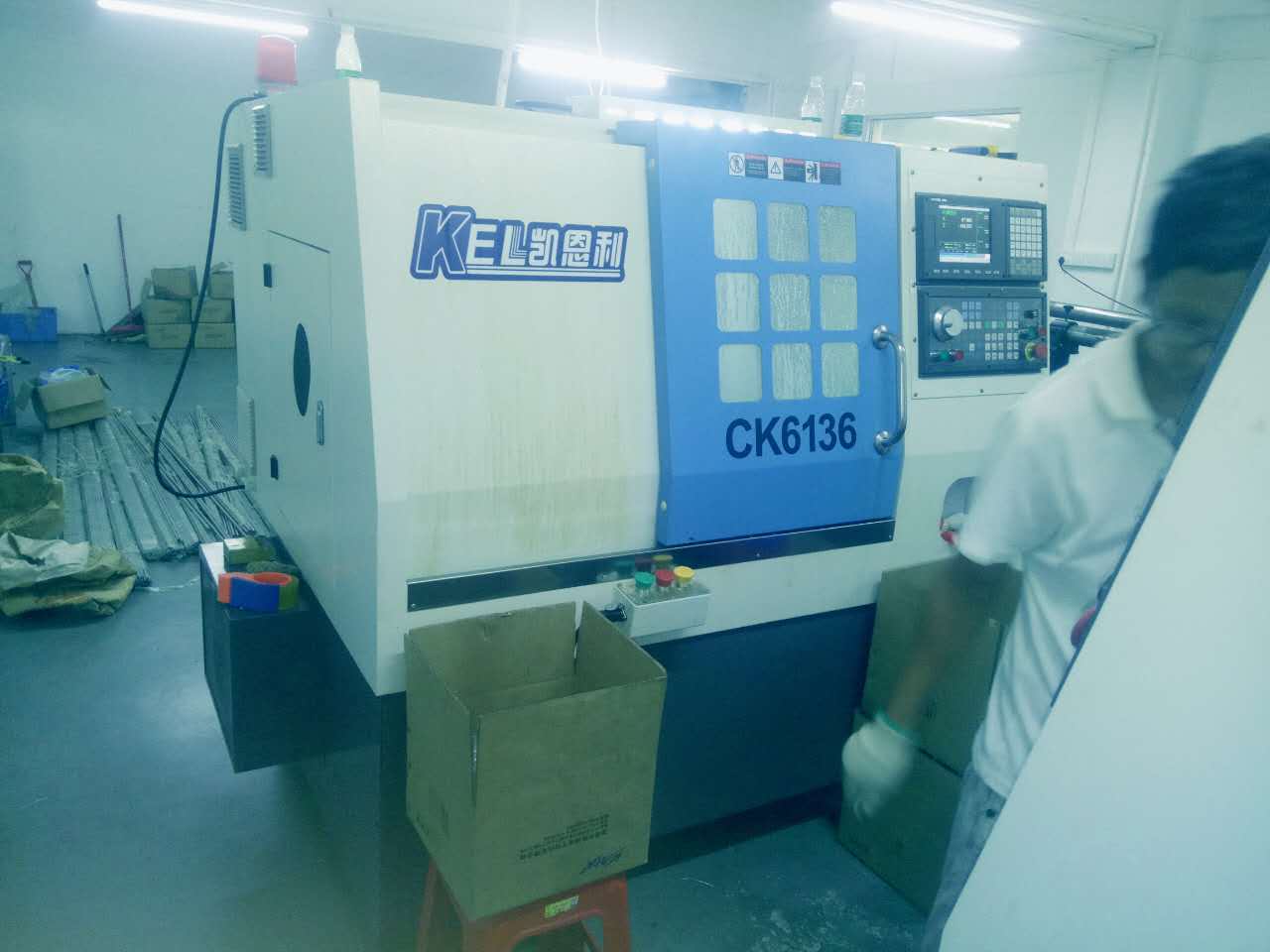 凱恩利機床 CKX6136C (36標準排刀機）∠45斜床身高配置數(shù)控車床。