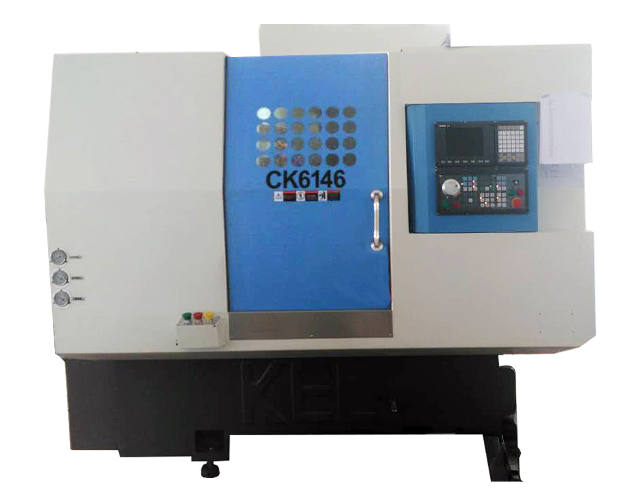 CKX6146C∠45斜床身排刀機（X軸行程850mm、Z軸行程280mm）排刀機—標準配置數(shù)控車床
