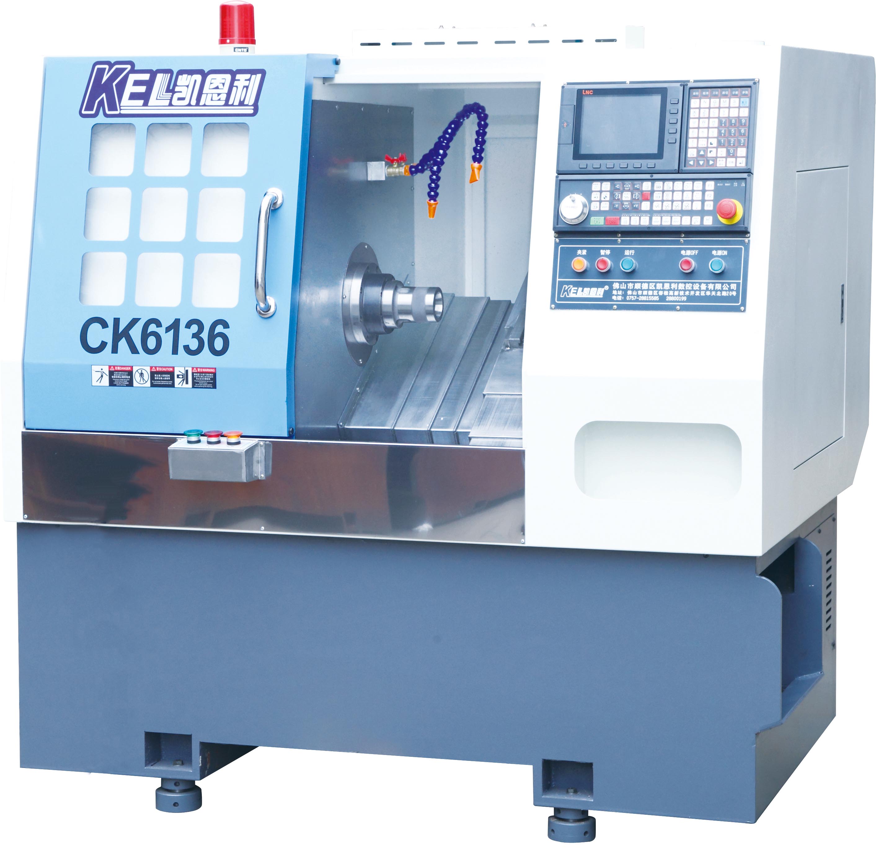 CK6136A ∠30 斜床身排刀式數(shù)控車(chē)床（標(biāo)準(zhǔn)配置 排刀機(jī)）