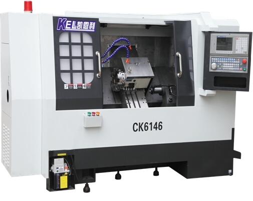 CKX6146D—W∠45斜床身數(shù)控車(chē)床(刀塔帶尾座機(jī)）—高配置?
