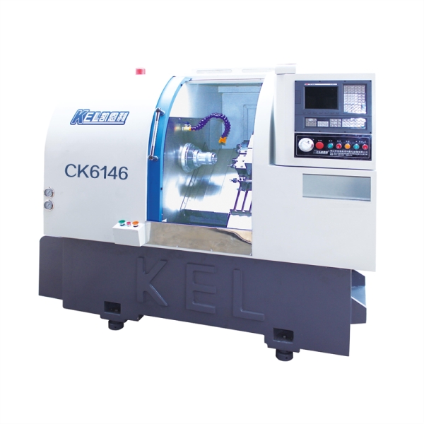 CKX6146C—C∠45斜床身 (排刀型帶端銑側(cè)銑動(dòng)力頭）車(chē)銑復(fù)合數(shù)控車(chē)床—高配置NO1