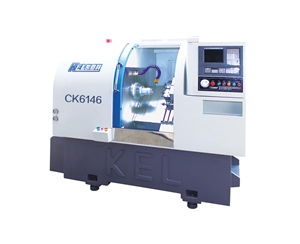 CKX6146C—C∠45斜床身 (排刀型帶端銑側銑動力頭）車銑復合數(shù)控車床—高配置NO2